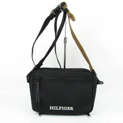 トミーヒルフィガー ショルダーバッグ 斜め掛け 鞄 カバン ブランド 黒 メンズ ブラック TOMMY HILFIGER 【中古】のサムネイル