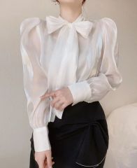 キム・ユジョン着用　DINTブラウス 専用:じぇに様】DINTブラウス ⭐︎マイデーモン キム・ユジョン着用