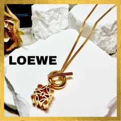 激レア】LOEWE ロエベ ネックレス型ボールペン ゴールド 青インク Q55