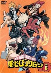 [중고] 내 영웅 아카데미아 3rd Vol.6 [렌탈 떨어짐] [DVD]