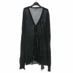 アンドゥムルメステール ANN DEMEULEMEESTER 11AW KNIT KASHCOT ニットカーディガン セーター 捻れ XXS ブラック 黒 352-01-17006 国内正規のサムネイル