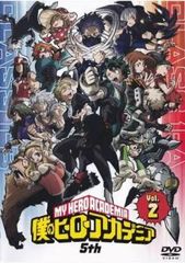 [중고] 내 영웅 아카데미아 5th Vol.2 [렌탈 떨어짐] [DVD]