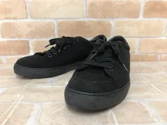 【中古】 Pantofola d'Oro パントフォラドーロ レザースニーカー ローカット ブラック 40 111454420のサムネイル