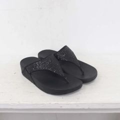 FitFlop トングサンダル ブラック 厚底 フィットフロップ 23.5 - メルカリ