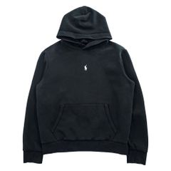 Polo Ralph Lauren プルオーバー パーカー 短丈 ブラック XL - メルカリ