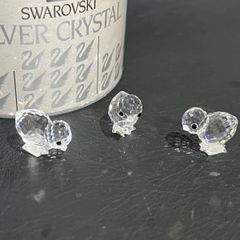 希少】スワロフスキー クリスタル ひよこ 3個 14824 2000年廃盤品