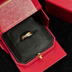 イニシャル入り☆カルティエ☆Cartier☆ラニエール☆プラチナリング 