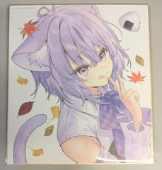 一点物 手描きイラスト 原画 オリジナル アナログイラスト 猫耳 女の子