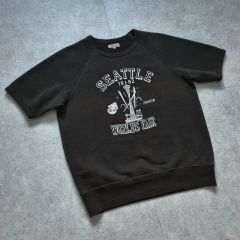 リアルマッコイズ セットイン スリーブスウェット XL ブラックナイツ 