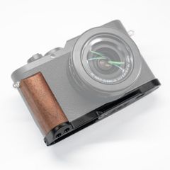 Leica D-LUX8専用 L型 高級 木製 グリップ 紫檀木黒板 新品未使用