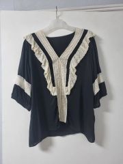 ROPÉ ÉTERNELシルク100%ジョーゼット シフォン ナローシャツ - メルカリ