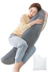 新品未使用Nelture はさんで腰が整う枕 抱き枕 生ハム型 腰痛 横向き寝 