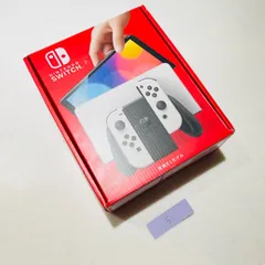 【フォロー500円OFF】Nintendo Switch 有機ELモデル ホワイト 本体 付属品完備 動作良好 初期化済み 任天堂 ニンテンドースイッチ HEG-S-KAAAA【若干スレ傷あり】