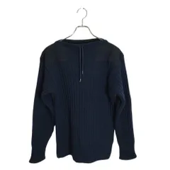 N.Peal エヌピール × 007 Army Sweater NTTD ウール カシミヤ リブド アーミー ニット セーター NPG0007526 M ネイビー メンズのサムネイル