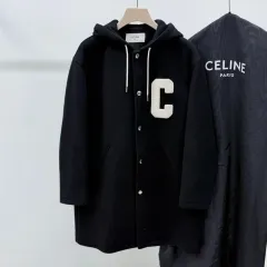 S+級/50 Celine セリーヌ ダブル フェイス ウール コート テディ ジャケットのサムネイル
