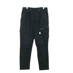 junhashimoto ジュンハシモト カーゴパンツ イージー ジョガー ボールバイオ加工 フェード 1072110010 ミリタリー ボトムス ブラック 2 メンズ 【中古】のサムネイル