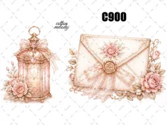 original sticker no.C900 // 人物ステッカー オリジナルステッカー オリジナル人物ステッカー ステッカー 装飾ステッカー cotton melodyのサムネイル
