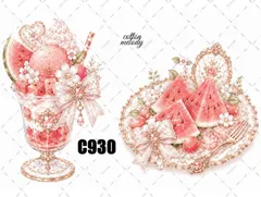 original sticker no.C930 // 人物ステッカー オリジナルステッカー オリジナル人物ステッカー ステッカー 装飾ステッカー cotton melodyのサムネイル