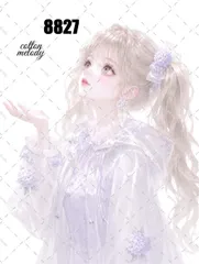 original sticker no.8827 // 人物ステッカー オリジナルステッカー オリジナル人物ステッカー ステッカー 装飾ステッカー cotton melodyのサムネイル