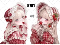 original sticker no.8781 // 人物ステッカー オリジナルステッカー オリジナル人物ステッカー ステッカー 装飾ステッカー cotton melodyのサムネイル