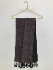 Guy Laroche ギィラロッシュ マフラー ウール・ニット 無地 フリンジ メンズのサムネイル