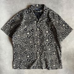 90s Polo Ralph Lauren Shirt CLAYTON 黒花 M - メルカリ