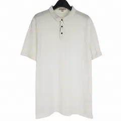 バーバリーブリット BURBERRY BRIT ポロシャツ 半袖 ノバチェック柄 XL 白 ホワイトのサムネイル