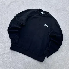 100 FILA フィラ メンズ スウェット Tシャツ スモールロゴ 0529E