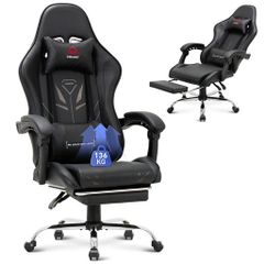 未開封新品】ゲーミングチェアー 大人用 リクライニグ付き 人間工学 
