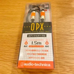 【値下げok】audio-technica AT-OPX1/1.5 光デジタルケーブル DVD CDプレーヤー TVのサムネイル