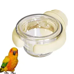 鳥フィーダーペット給水器小動物水飲み鳥の巣箱撃針デザイン漏れ防止お留守番オウムハムスターうさぎチンチラ用ペット用品のサムネイル