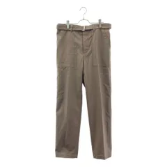 【美品】  sacai / サカイ | 2025SS | ×WTAPS / Cotton Back Satin Pants コットン バック サテンパンツ | 3 | グレー系 | メンズ