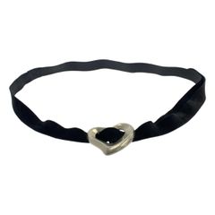 SEA BIG HEART SUED BELT ハート ベルト シルバー - メルカリ