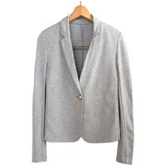 セオリー リュクス Theory luxe ジャケット 長袖 無地 ワンボタン 36サイズ グレー 974953のサムネイル