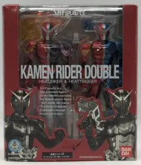 バンダイ S.H.Figuarts 仮面ライダーW 仮面ライダーW ヒートジョーカー&ヒートトリガー