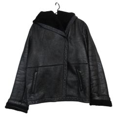 ビッグツインBIGTWINシルバークロスコンチョフーディーレザー