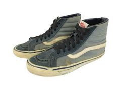 1990s 希少 VANS sk8-hi USA製 レオパード us9 - メルカリ