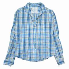 フランクアンドアイリーン バリー 長袖チェック柄シャツ XXSサイズ