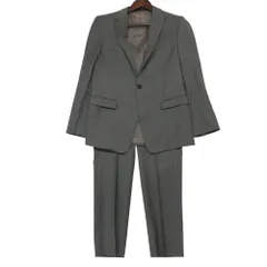 Emporio Armani エンポリオ・アルマーニ スーツ 総裏地 セットアップ １ボタン センターベント ピークドラペル グレー 50【L】 メンズ 【中古】のサムネイル