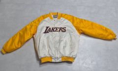 Los Angeles Lakers ナイロンジャケット 黄色 M レア物 - メルカリ
