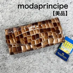 美品 Modaprincipe モーダプリンチペ タイル模様 長財布 L字ファスナーのサムネイル