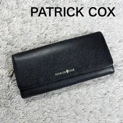 PATRICK COX パトリックコックス 長財布 レザー ブラック ヒールチャーム付きのサムネイル