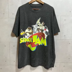 SPACE JAM スペース・ジャム プリント Tシャツ ショートスリーブ カットソー 半袖 トップス 3XL グレー キャラクター バックスバニー ワーナーブラザーズ メンズ SU-23-11のサムネイル