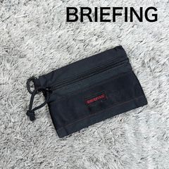 BRIEFING ナイロン ポーチ ブラック - メルカリ