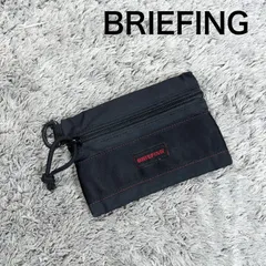 BRIEFING ブリーフィング ポーチ 小物入れ ブラック ロゴ入りのサムネイル