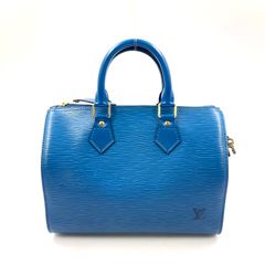 極美品・鍵付】ルイヴィトン エピ スピーディ25 トレドブルー