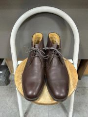 極美品 COMME des GARCONS HOMME チャッカブーツ レザー - メルカリ