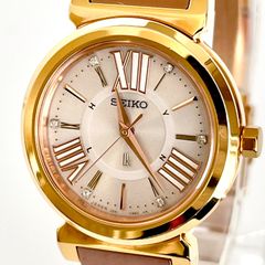 稼動 希少 SEIKO V115-0DC0 ソーラー ストーンベゼル 腕時計 - メルカリ