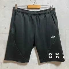 OAKLEY オークリー ハーフパンツ ショートパンツ ショーツ ロゴ 2XL ジャージ ブラック 黒 メンズ SU-24-16