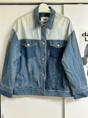 Bershka パッチワークデニムジャケット M - メルカリ